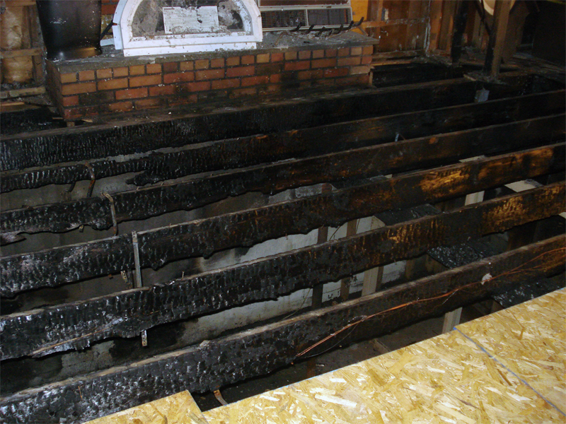 911 fire Damage cleanup 8