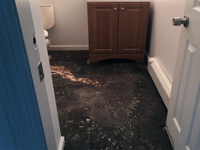 911 flood cleanup